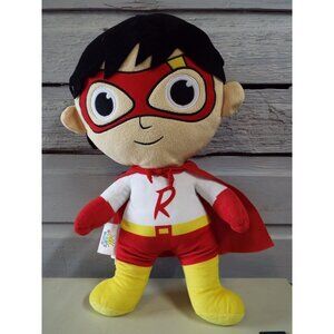 Ryan's World 18" Red Titan Super Hero Pillow Buddy Stuffed Plush Toy Preowned